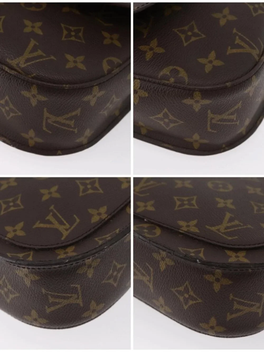 LOUIS VUITTON Monogram Saint Cloud GM Shoulder Bag M51242 LV Auth ki6481